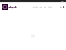 Tablet Screenshot of mayada.com